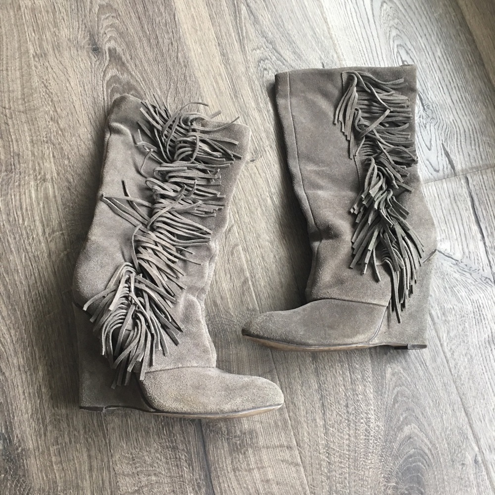 Fringe Boots